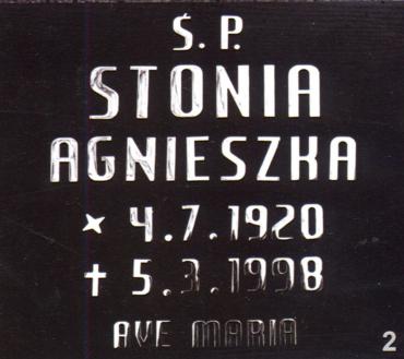 Litery ze stali nierdzewnej 2